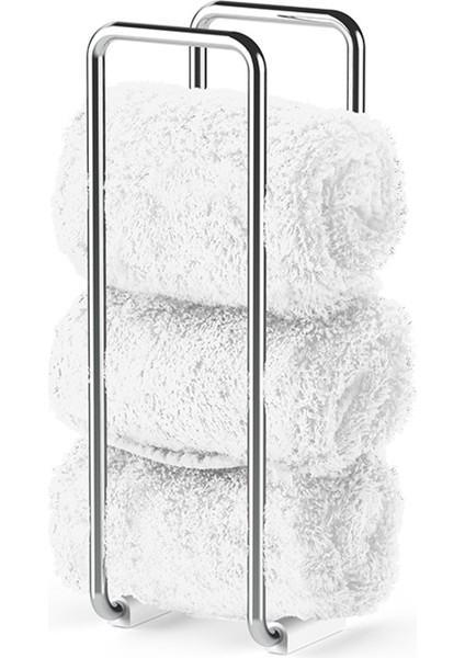 Havluluk, Dikey, Tezgah Üstü, 9XH27X9CM - Krom