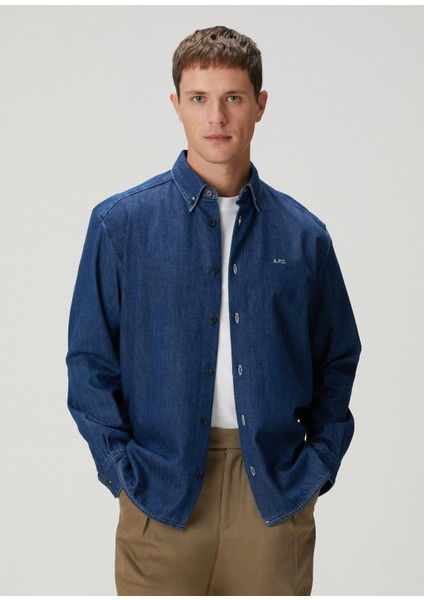 Mathias Indigo Denim Gömlek