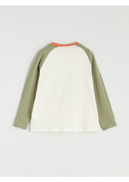 Yeni Sezon Bisiklet Yaka Baskılı Erkek Çocuk Tişört 2'li fırsatları