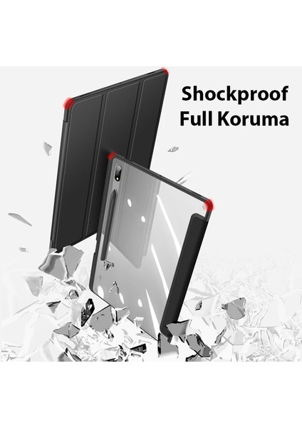 Dux Ducis Sm Galaxy Tab S8-S7 Kılıf Toby Series Manyetik Kapaklı Kılıf (X700/X706)-(T870/T875/T876B)-(1903)