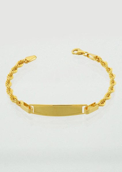 Altın Halat Bebek Künye Bileklik fiyatları