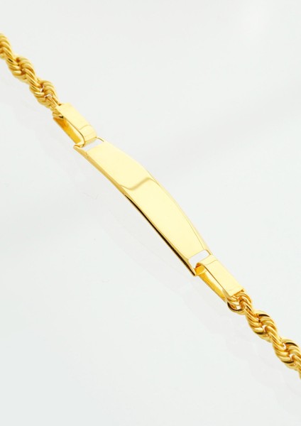 Altın Halat Bebek Künye Bileklik fırsatları