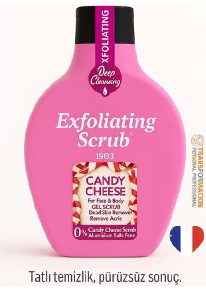 Modacar Norveç Candy Cheese Peeling Jel – 1903 Serisi, Akne Karşıtı Scrub 500 ml fiyatları