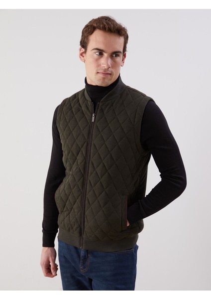 Yeni Sezon Standart Kalıp Kolej Yaka Erkek Yelek