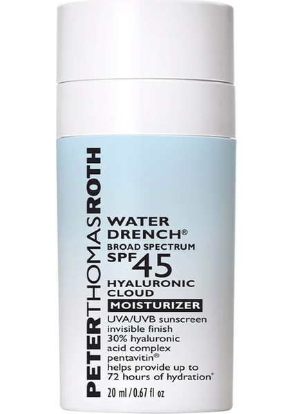 Water Drench Broad Spectrum Spf 45 Hyaluronic Cloud Nemlendirici Yüz Kremi 20 ml