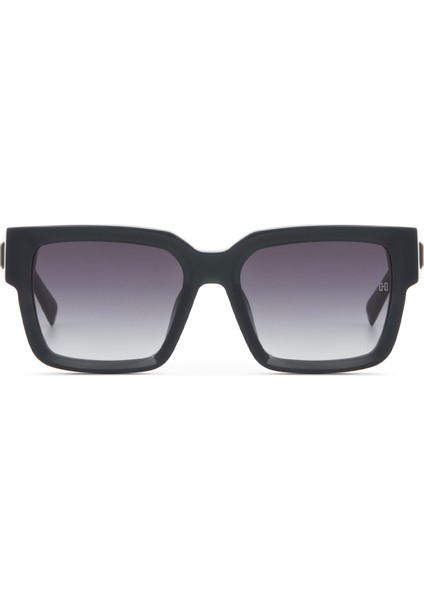 Hm 1689 C4 Parlak Siyah Asetat Unisex Güneş Gözlüğü fiyatları