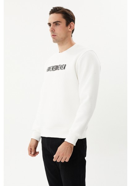 Esw 2742 Baskılı Bisiklet Yaka Erkek Sweat modelleri