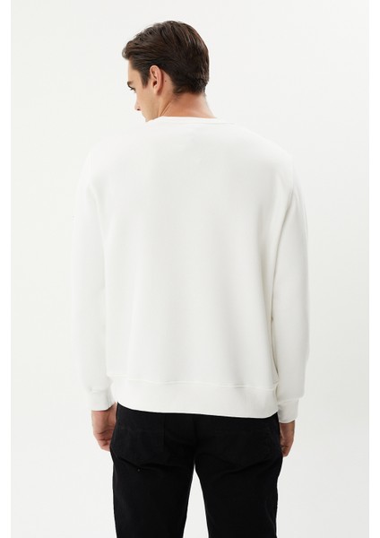 Esw 2742 Baskılı Bisiklet Yaka Erkek Sweat fırsatları