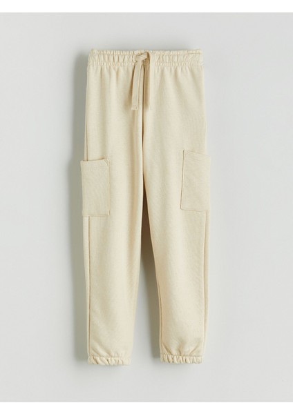 Yeni Sezon Beli Lastikli Basic Erkek Çocuk Jogger Eşofman Altı