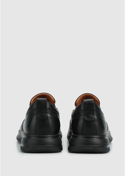 Siyah Deri Erkek Ayakkabı modelleri