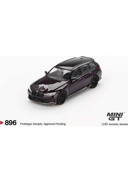 1:64 Bmw M3 Touring M Performance Daytona Violet – Diecast Araba modelleri