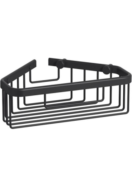 Duş Malzemelik, Tel, Köşe, Derin, 20XH7X14.5 cm - Mat Siyah fiyatları
