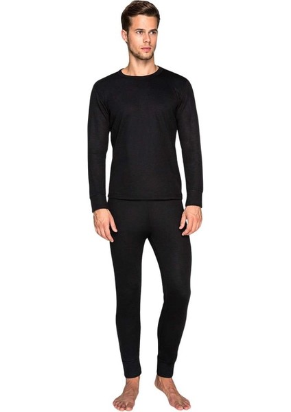 Yetişkin Termal Içlik - Thermoform - Active Ribana - Siyah fırsatları