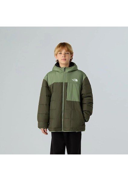 B Reversıble Shasta Fz Hooded Jacket Çocuk Mont-Ceket