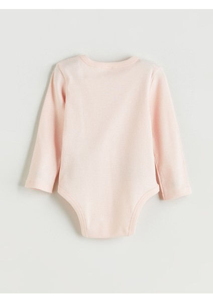 Yeni Sezon Bisiklet Yaka Kız Bebek Çıtçıtlı Body fiyatları
