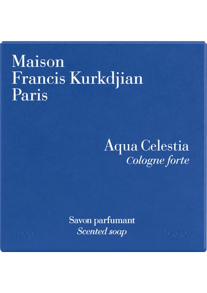 Aqua Celestia Cologne Forte Scented Solid Soap