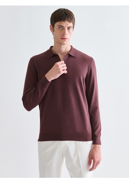 Yeni Sezon Polo Yaka Erkek Triko Kazak