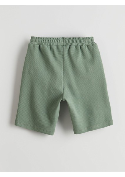 Yeni Sezon Beli Lastikli Basic Erkek Çocuk Şort fiyatları