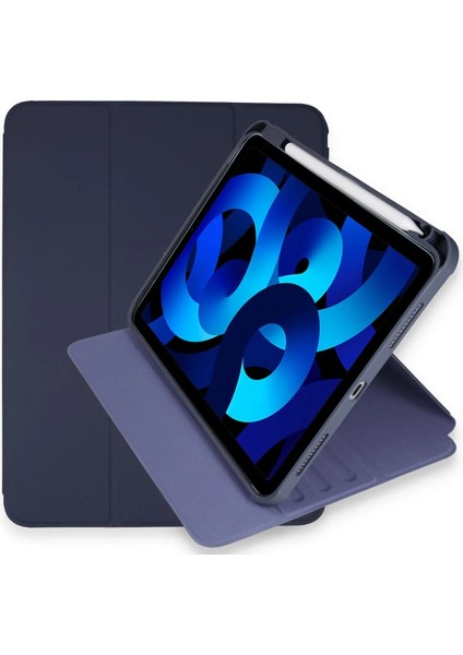 Newface iPad Pro 11 (2021) Kılıf Starling 360 Kalemlikli Tablet Kılıf - Lacivert