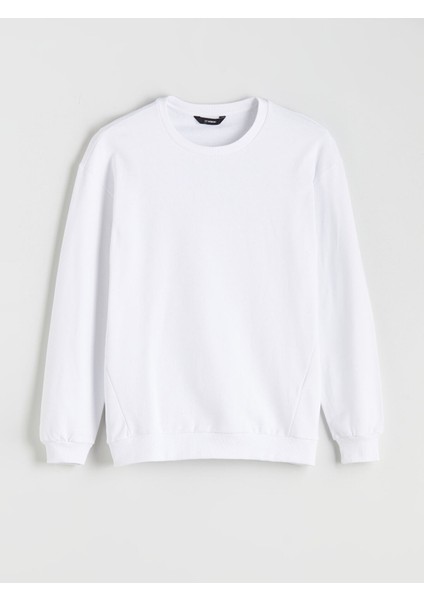 Yeni Sezon Bisiklet Yaka Erkek Sweatshirt