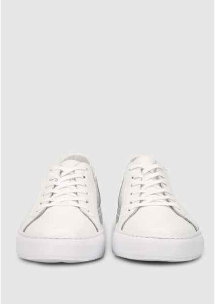 Beyaz Deri Erkek Ayakkabı modelleri