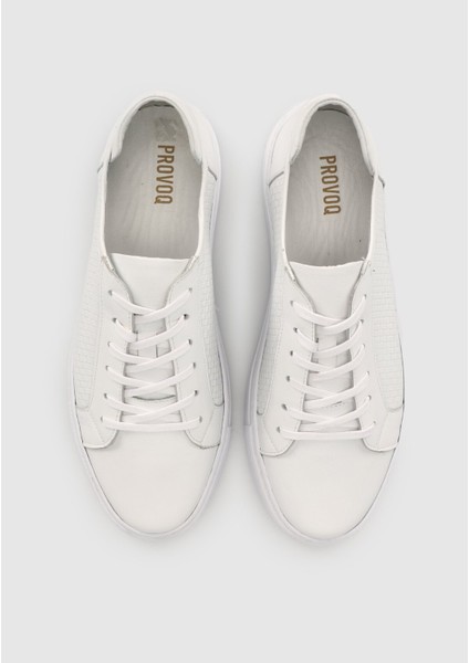 Beyaz Deri Erkek Ayakkabı indirimleri