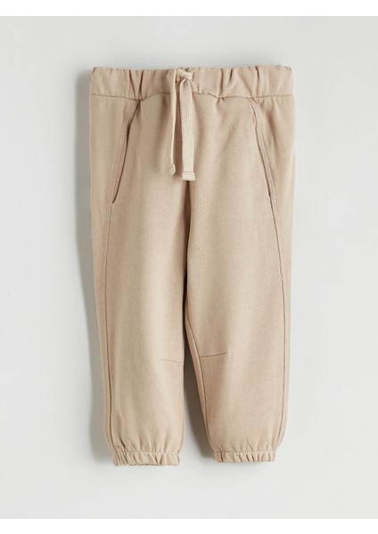 Yeni Sezon Beli Lastikli Basic Erkek Bebek Jogger Eşofman Altı