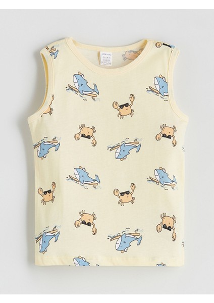 Yeni Sezon Baskılı Erkek Bebek Atlet ve Şort 2'li fiyatları