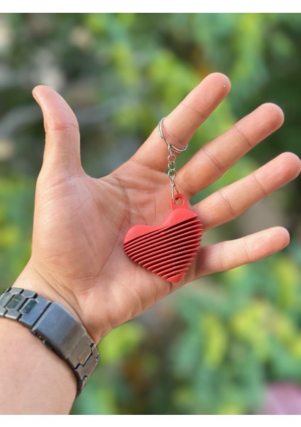 ORJIN3D Kalp Love Anahtarlık