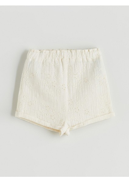 Yeni Sezon Müslin Fırfırlı Kız Bebek Bluz ve Şort 2'li indirimleri