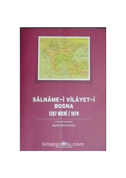 Sâlnâme-I Vilâyet-I Bosna – 1287 Hicrî / 1870 / 22-B-18