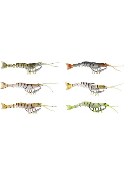 Savage Gear Tpe Manic Shrimp 6.5 cm 4 gr Sahte Balık Blue Pearl