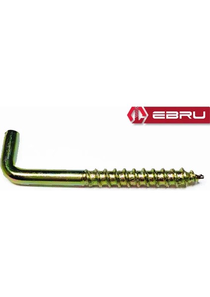 Vidalı Korniş Çivi No:8 - 4X80 - 100 Adet