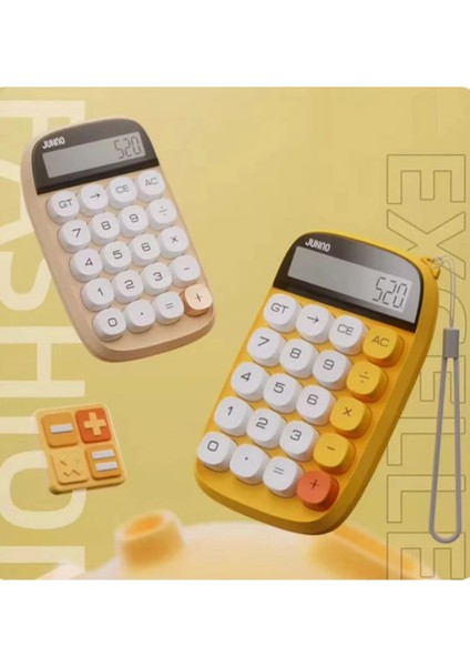 Sevimli Kare Tuşlu 10 Haneli Ldc Ekran Hesap Makinası Yeşil fiyatları