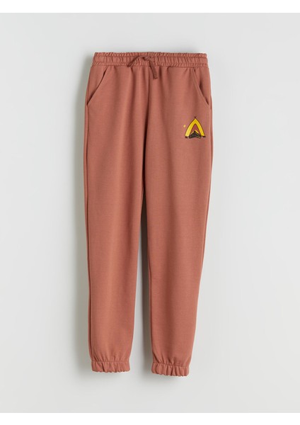 Yeni Sezon Beli Lastikli Erkek Çocuk Jogger Eşofman Altı