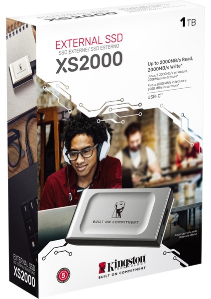 1tb XS2000 Boc External Usb-C 3.2 Gen 2x2 Taşınabilir SSD SXS2000/1000GA fiyatları