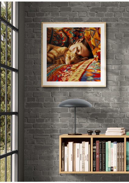 Lea Ginger By Jean S. Partre Fine Art Baskı 70X70 cm fırsatları