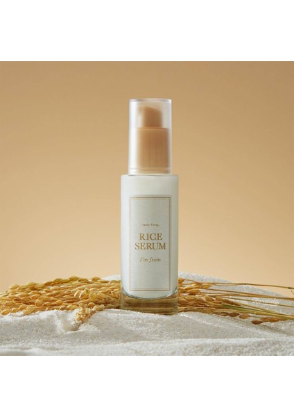 Rice Serum Parlatıcı ve Besleyici Seramitli Niacinamidli Pirinç Serumu 30ML fırsatları