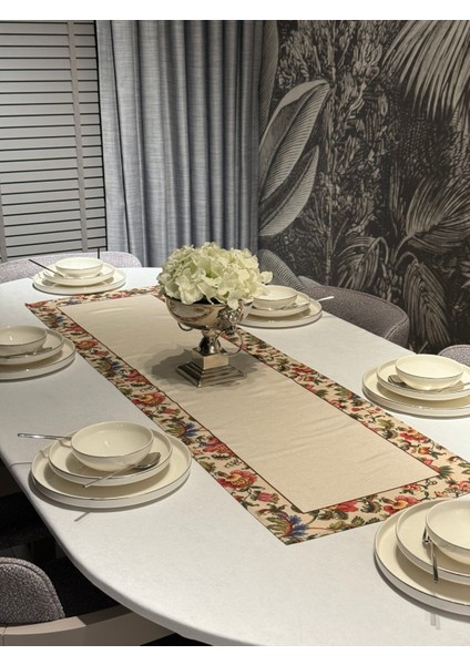 Keten Hürrem Desen Runner 40X140 cm fiyatları