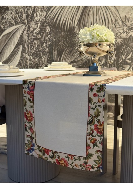 Keten Hürrem Desen Runner 40X140 cm indirimleri
