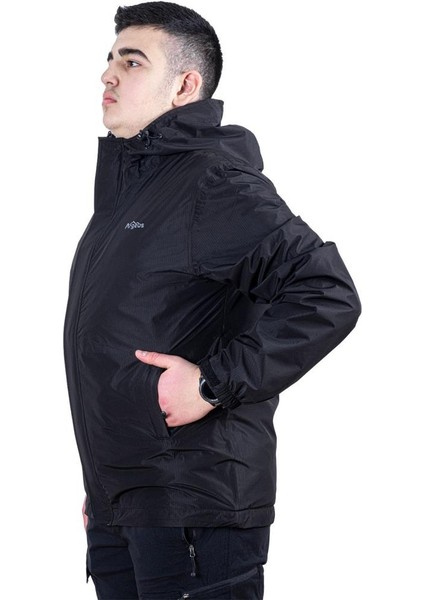 Yağmurluk Ceket - Su Geçirmez - Argeus Storm - Siyah indirimleri
