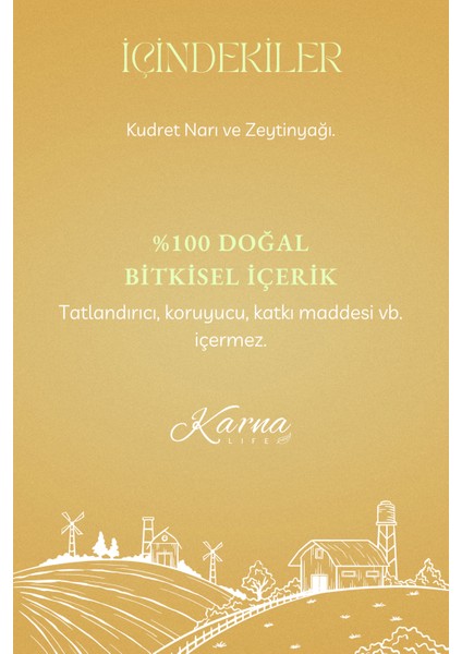 Zeytinyağlı Kudret Narı 310 Gram modelleri