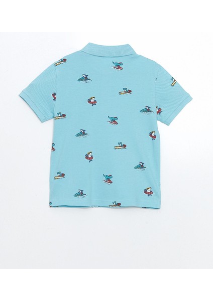 Yeni Sezon Polo Yaka Baskılı Pike Erkek Çocuk Tişört fiyatları