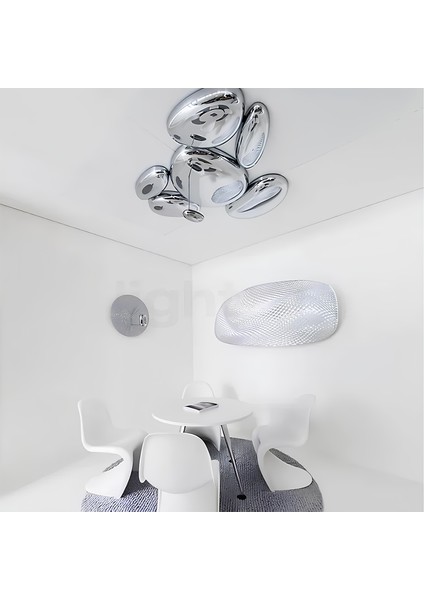 Droplet Gümüş Mini LED Aplik modelleri
