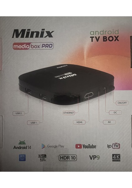 Minix Media Box Pro indirimleri