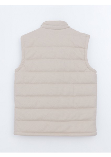 Yeni Sezon Slim Fit Dik Yaka Erkek Şişme Yelek modelleri