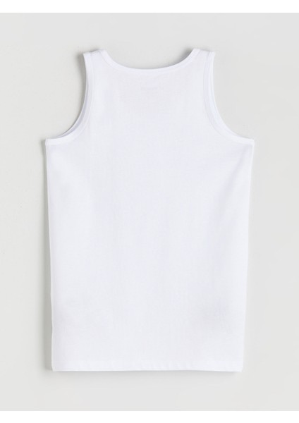 Yeni Sezon Bisiklet Yaka Erkek Çocuk Atlet 5'li modelleri