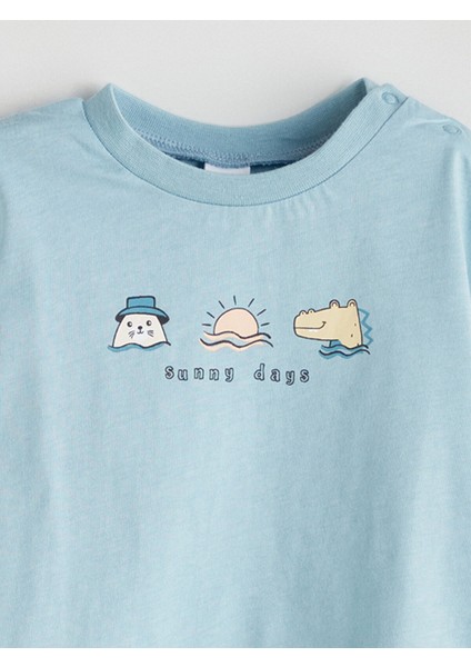 Yeni Sezon Bisiklet Yaka Baskılı Erkek Bebek Şortlu Takım modelleri