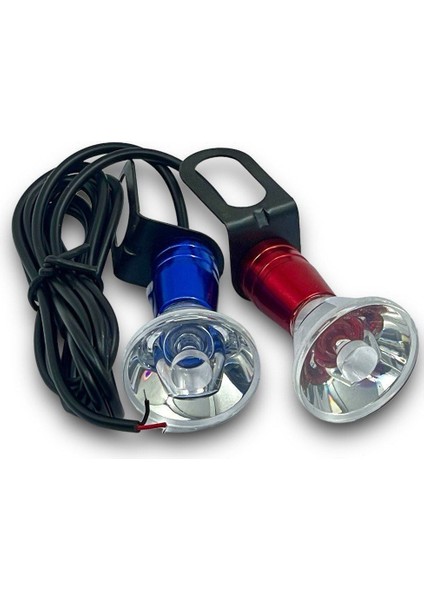 Motosiklet Çakarlı Kartal Gözü LED - Kırmızı fiyatları