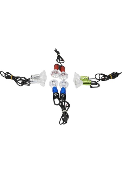 Motosiklet Çakarlı Kartal Gözü LED - Kırmızı fırsatları